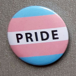 Button "Trans pride", 32 mm