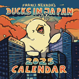 Franci Nevada: Ducks in Japan-Kalender 2025