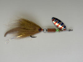 Cuiller teaser mouche dorée