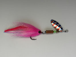 Cuiller teaser mouche rose