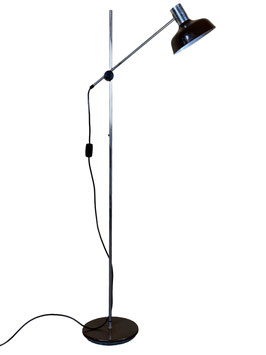60er 70er Jahre Stehlampe Floor Lamp Stehleuchte Lampe Space Age Design Metall