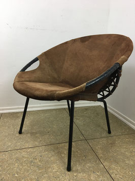 50er 60er Jahre Sessel Cocktailsessel Balloon Chair Mid Century Nierentisch Ära