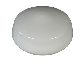 50er 60er Jahre Lampe Leuchte Plafoniere Milchglas Mid Century Glas Design RZB