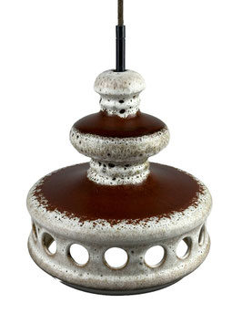 60er 70er Jahre Keramik Deckenlampe Leuchte Hängelampe Mid Century Design