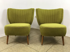 2x 60er 50er Jahre Sessel Cocktailsessel Easy Chair Mid Century Design 60s 50s