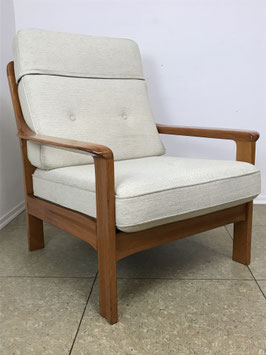 70er Jahre Teak Sessel Easy Chair Loungechair Denmark Danish Modern Design 70s