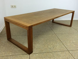 60er 70er Jahre Eiche Oak Tisch Coffee Table Couchtisch Mid Century Design