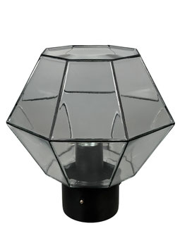 60er 70er Jahre Plafoniere Deckenlampe von Glashütte Limburg Germany Space Age