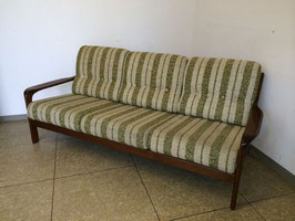 70er Jahre Teak Sofa 3er Couch Danish Design Mid Century Denmark