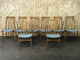8x 60er 70er Jahre Stuhl Stühle Benze Dining Chair Esszimmerstuhl Design 60s 70s