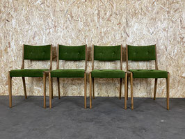 4x 60er 70er Jahre Stuhl Stühle Dining Chair Danish Design Mid Century Design