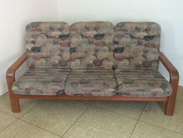 70er Jahre Teak Sofa Teaksofa Couch 3er Danish Design Denmark Mid Century