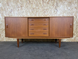 60er 70er Jahre Teak Sideboard Credenza Danish Clausen & Son Danish Design 60s