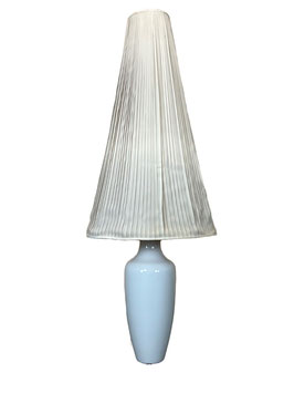 XL 60er 70er Jahre Lampe Leuchte Stehlampe Porzellan KPM Messing Space Age
