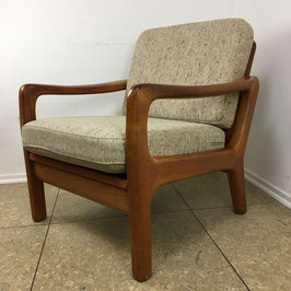 60er 70er Jahre Teak Sessel Easy Chair Juul Kristensen Danish Design Denmark 60s