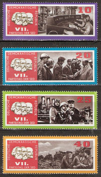 DDR 1258-1261 postfrisch
