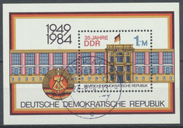 DDR Block 77     2890 gestempelt