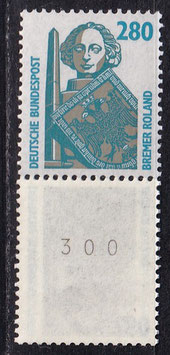 BRD 1381 Rw postfrisch Dreierstreifen