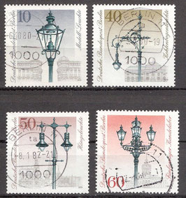 BERL 603-606 gestempelt