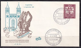 BRD-FDC 336 Ersttagsbrief