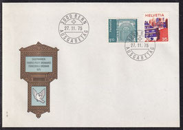 CH-FDC 1067-1068 Ersttagsbrief