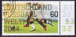 BRD 3095 gestempelt mit Bogenrand rechts