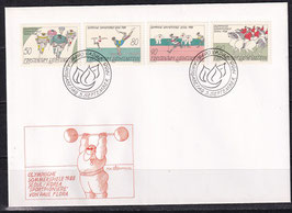 LIE-FDC 947-950 Ersttagsbrief