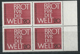 BRD 389 postfrisch mit Bogenrand rechts