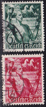 DR 660-661 gestempelt