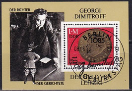 DDR Block 68; 2708 gestempelt