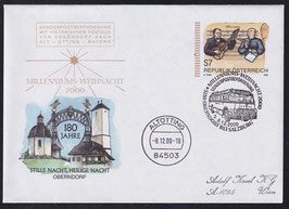 AT-GS U94 gestempelt mit Sonderstempel "Sonderpostbeförderung"
