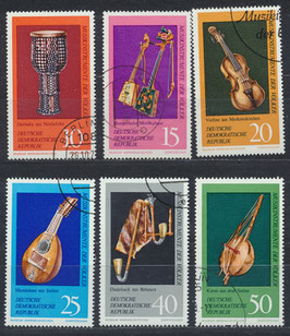 DDR 1708-1713 philat. Stempel (2)