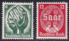DR 544-545 ungebraucht mit Falz