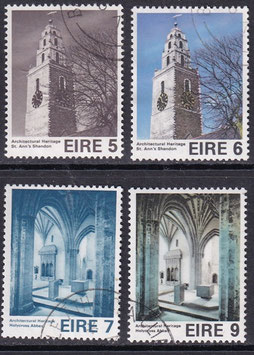 IR 327-330 gestempelt