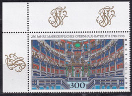 BRD 1983 postfrisch mit Eckrand links oben