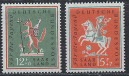 SAAR 433-434 postfrisch