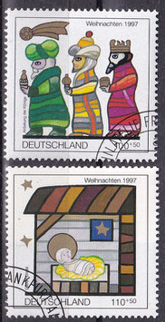 BRD 1959-1960 gestempelt