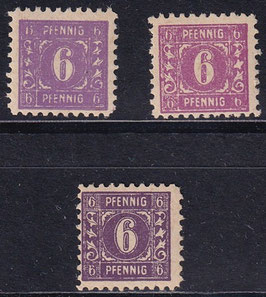 SBZ 9 a,b,c postfrisch