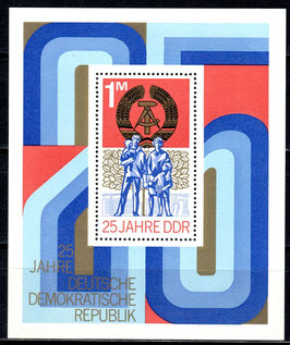 DDR Block 41; 1983 postfrisch