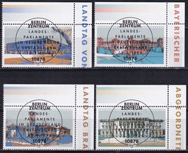 BRD 1974-1977 gestempelt ESST mit Eckrand rechts oben