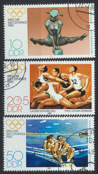 DDR 2503-2505 philat. Stempel