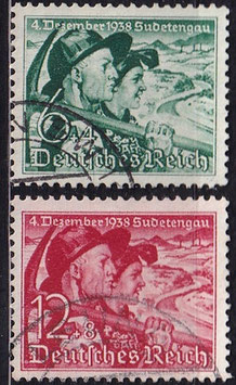 DR 684-685 gestempelt