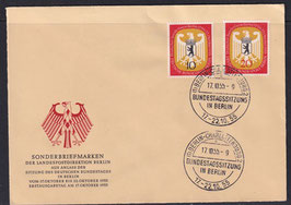 BERL 129-130 FDC