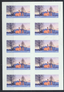 BRD 3346 (10x) postfrisch Folienblatt