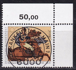 BRD 1641 gestempelt mit Eckrand rechts oben