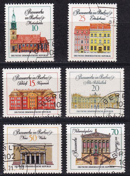 DDR 1661-1666 philat. Stempel