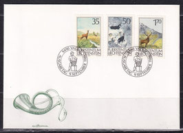 LIE-FDC 907-909 Ersttagsbrief