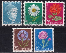 CH 786-790 gestempelt