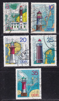 DDR 2045-2049  philat. Stempel