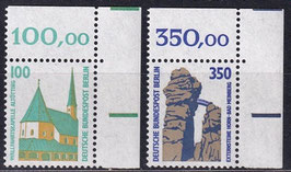 BERL 834-835 postfrisch mit Eckrand rechts oben